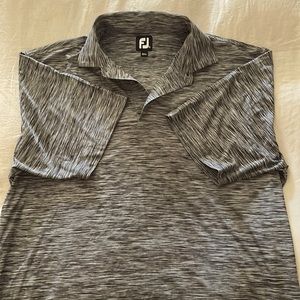 FootJoy Men’s Golf Polo Shirt (Size: XL, Color: Gray Static)